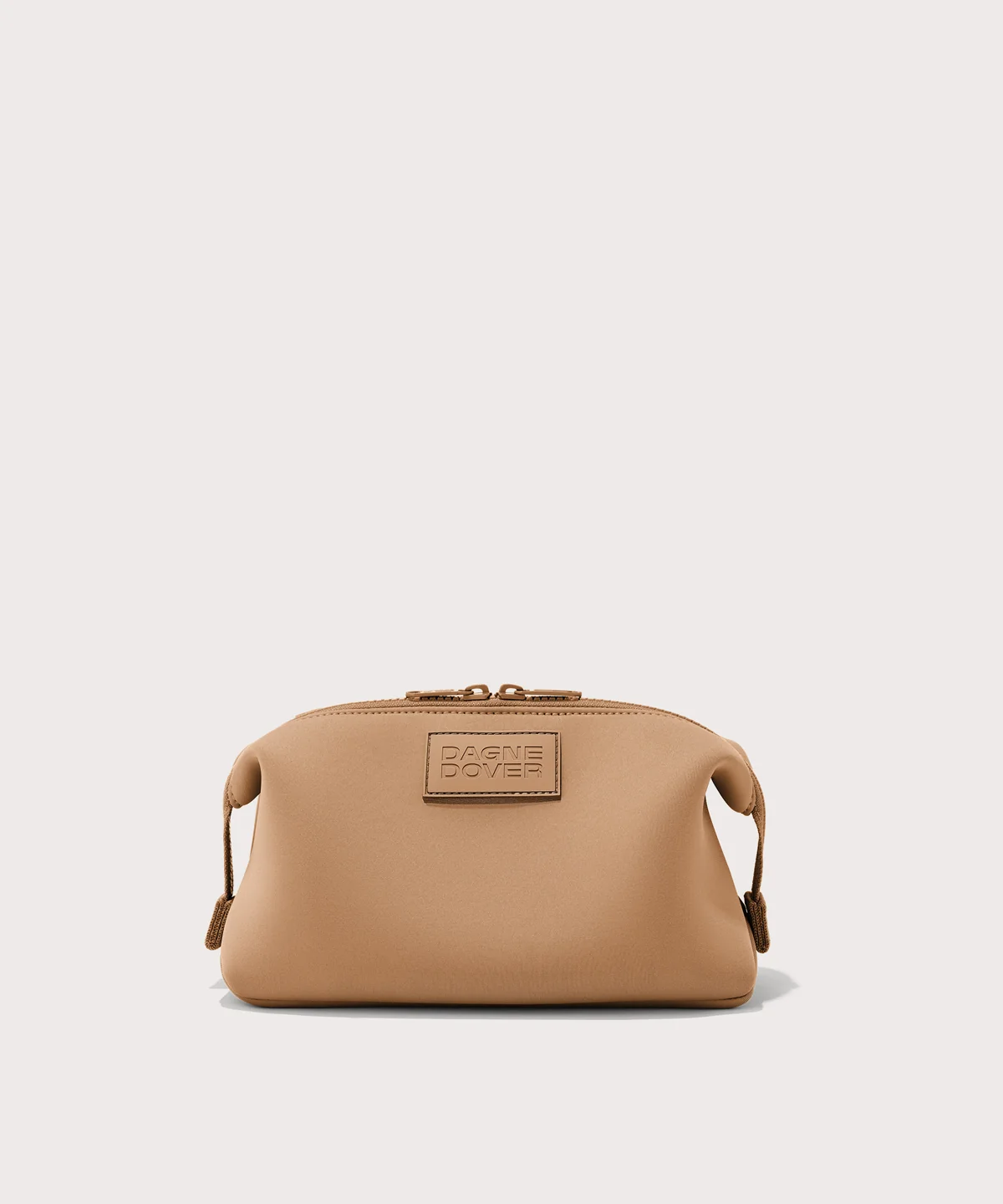Hunter Toiletry Bag in Camel. Large