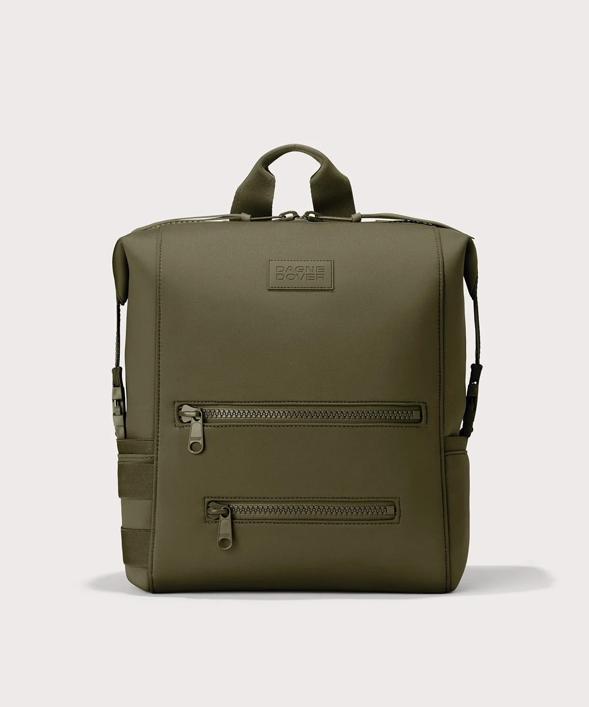 Indi Diaper Backpack in Dark Moss. Large